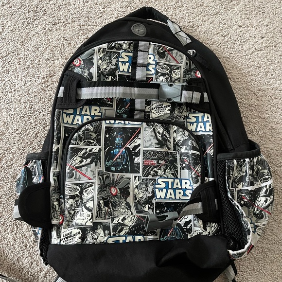 Pottery Barn Mackenzie Large Backpack Star Wars - Picture 1 of 7